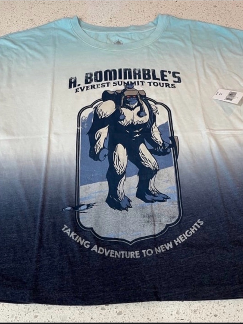 Disney Animal Kingdom Expedition Everest Yeti Everest Summit Tours Shirt Size L